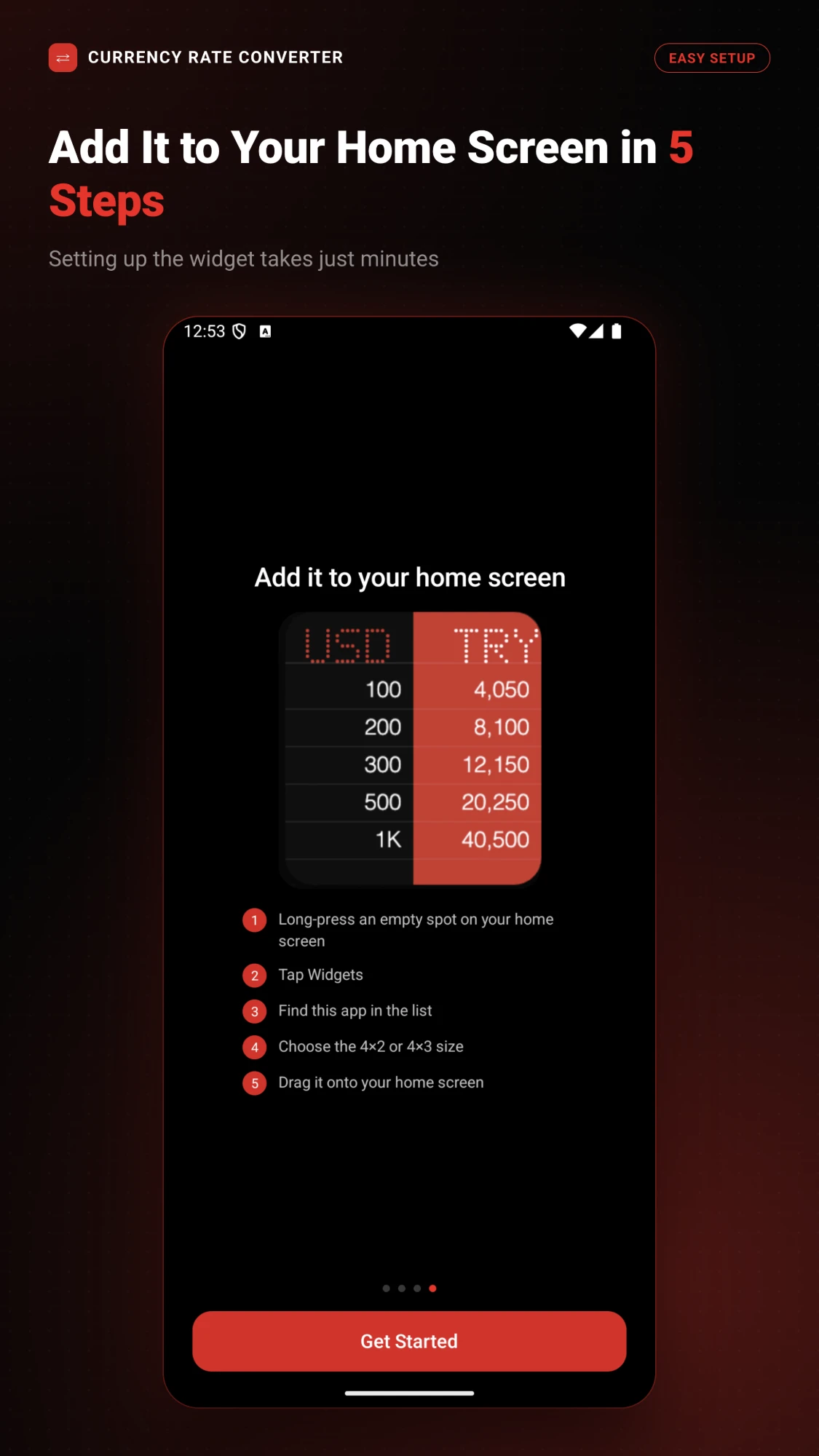 Fast Currency Converter screenshot